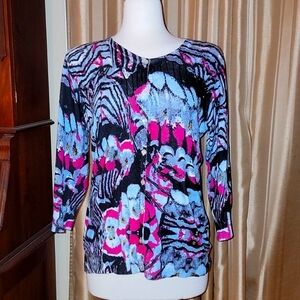 Olivia M. Beaded Cardigan Sweater